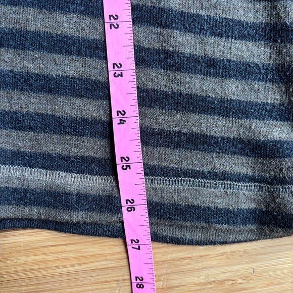 Vintage 80s Jane Tise handmade striped turtleneck - Picture 5 of 6